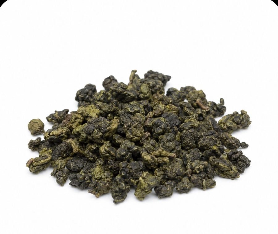 Oolong tea leaves